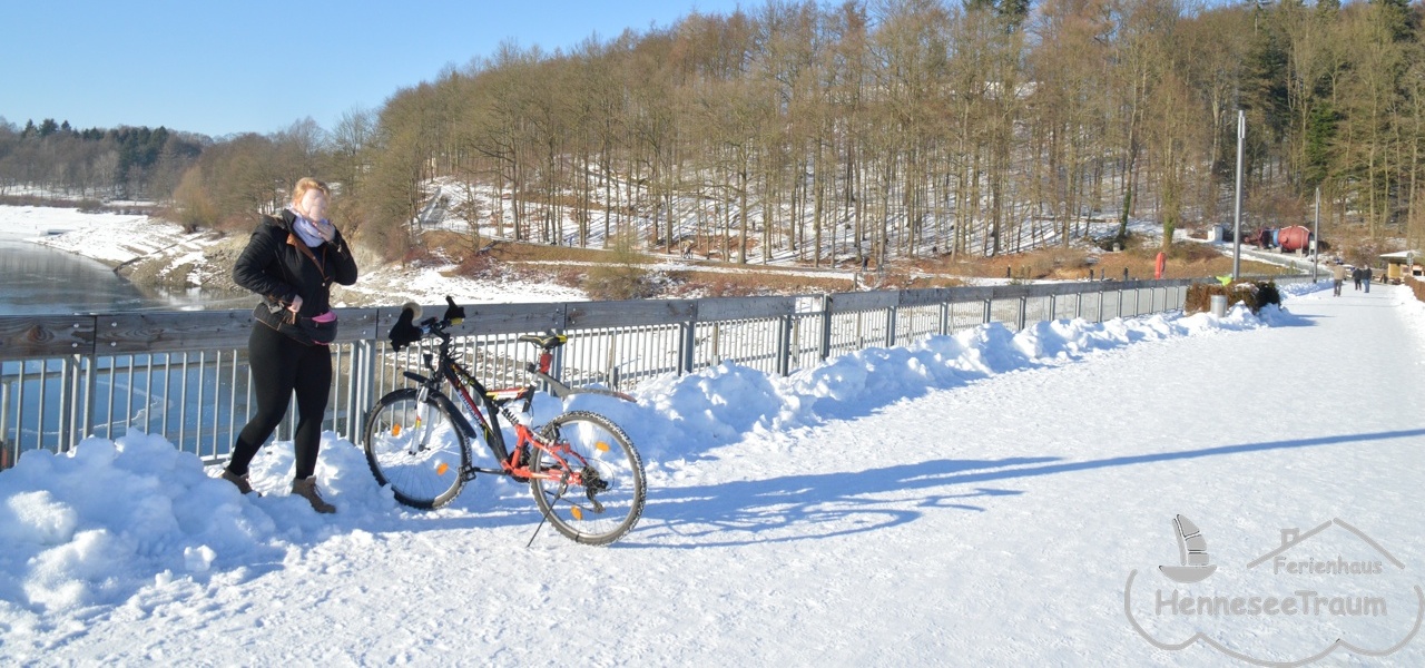 Fahrradfahren im Winter